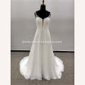 lace embroidery decorative backless mermaid bride wedding dress